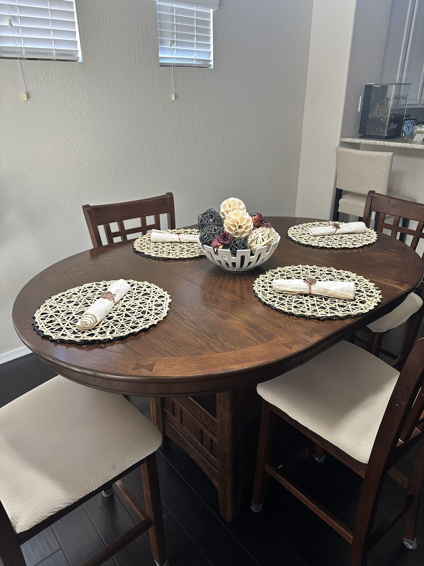 Counter Height Dining Table Set