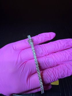 6.1ct Moissanite Tennis Bracelet