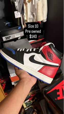 Jordan 1 top 3 size 10