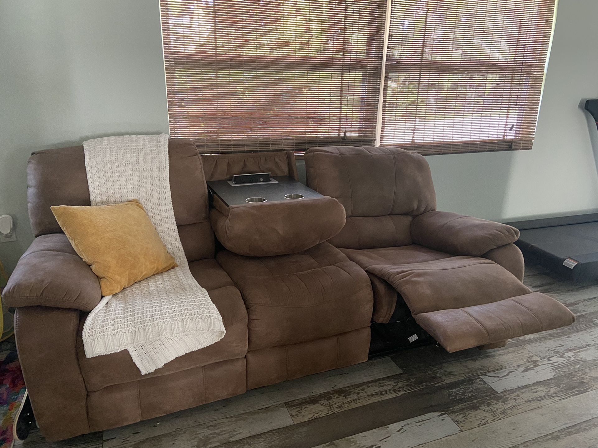 Brown Recliner