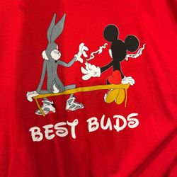 Mickey Mouse x Bugs Bunny 3XL Shirt For Jordan 7 Hare