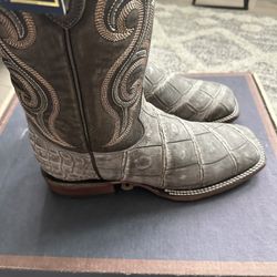 American Alligator Exotic Boots 