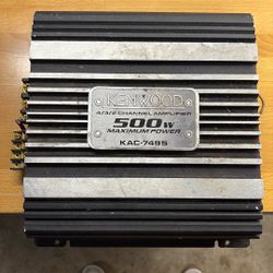 Kenwood 500 Watt Amplifier
