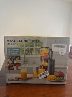 Euhomy Masticating Juicer (Model MJ001-55),