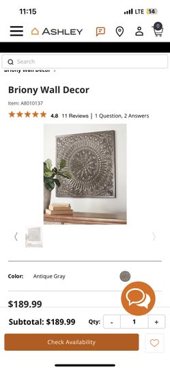 Stunning Giant Wall Decor