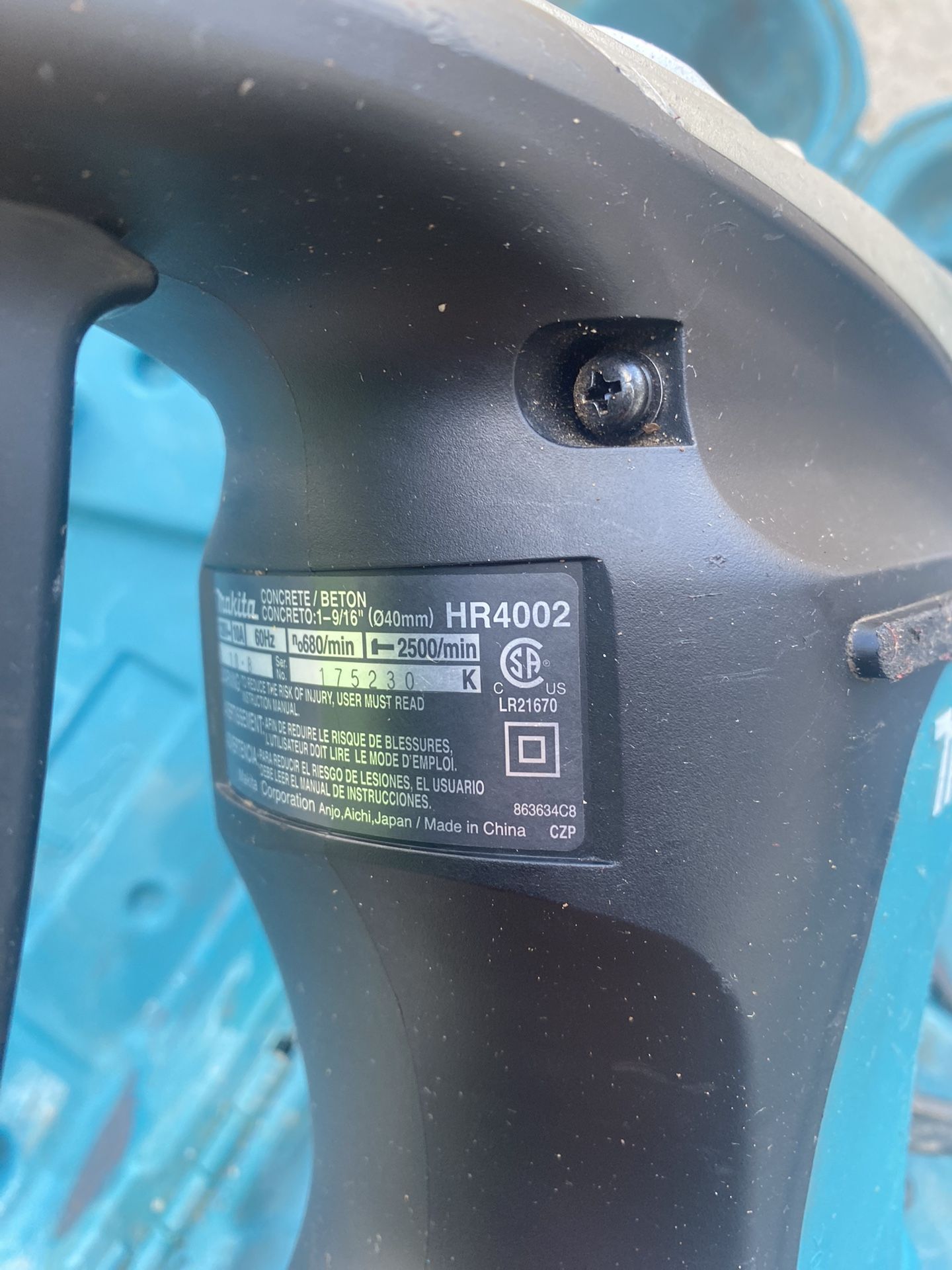 Hammers MAKITA en buenas condiciones