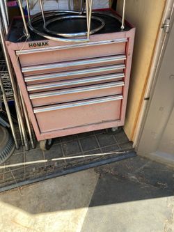 Tool box homak 6 drawers