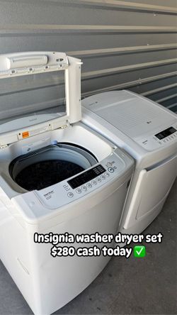 Insignia washer dryer