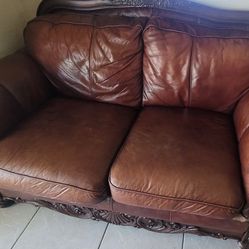 Free Sofas, Needs Leather Repair
