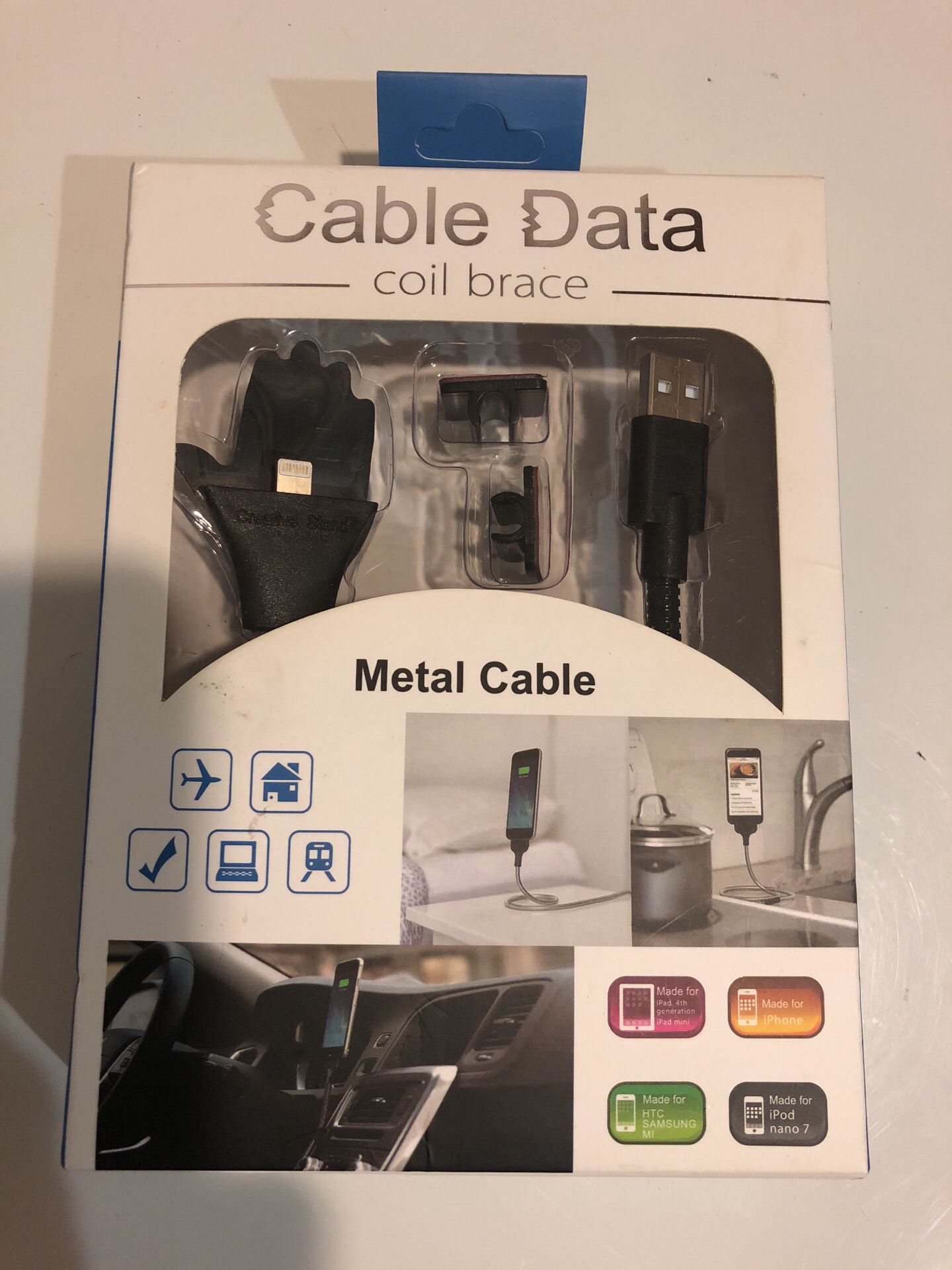 brand new cable data coil brace