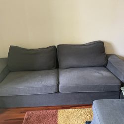 IKEA gray Kivik couch (no chaise) - Free If You Pick It Up Next Week