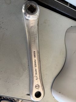 Vintage Sugino Forged Aluminum Left Crank Arm 170mm Square Taper - Japan