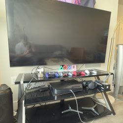 65inch samsung smart Tv With Floating Tv Stand
