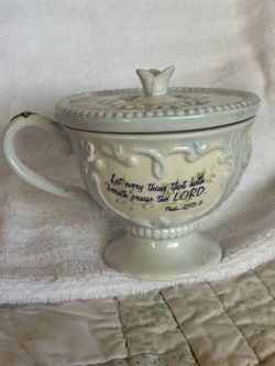 MICHEL & Co Bible verse tea cup