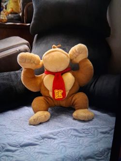 Donkey Kong DK Plush Stuffed Animal