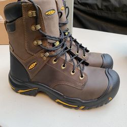 KEEN Utility Independence Waterproof Carbon Toe Work Boots ( size 9D men’s)