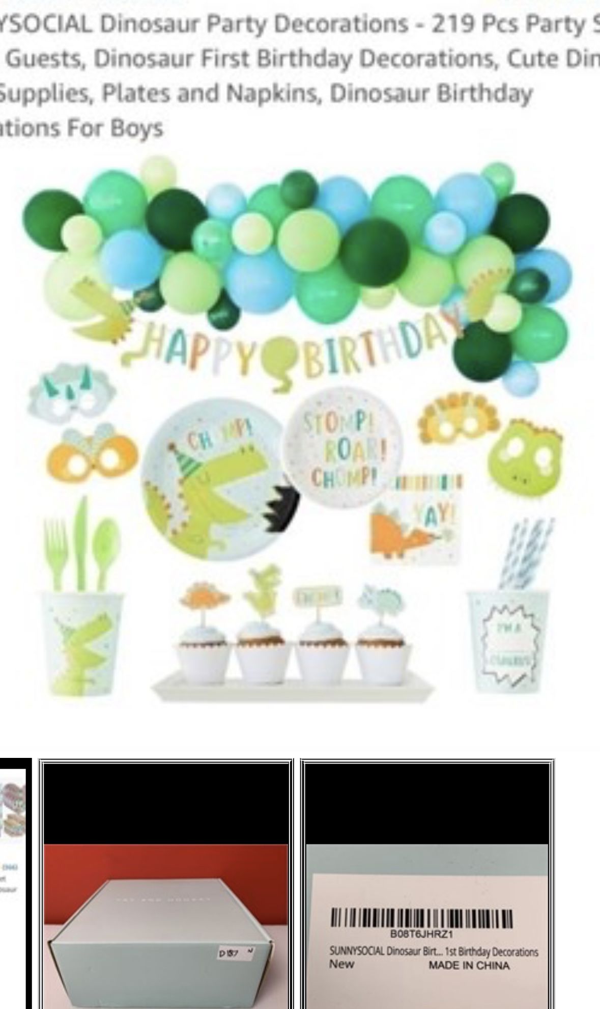 Dinosaur Party Decorations