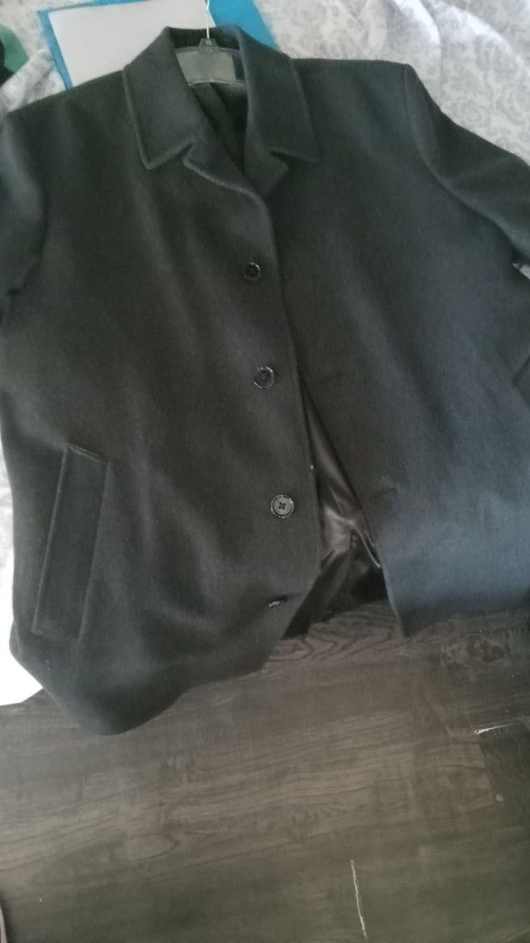 MICHAEL KORS Wool Peacoat Like Jacket