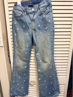 Kids High Rise Flare Jeans