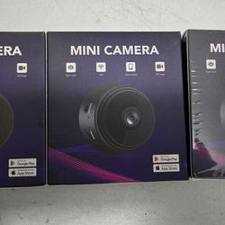 3 Mini Cameras