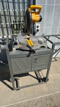 DeWalt Miter Saw on Werkart Rolling Stand
