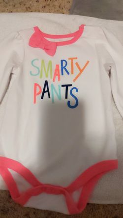 Brand New - "Cat &Jack brand Smarty Pants Onesie