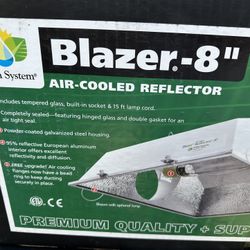 Blazer eight Grow systems air cooled reflector grow lights gardening plants