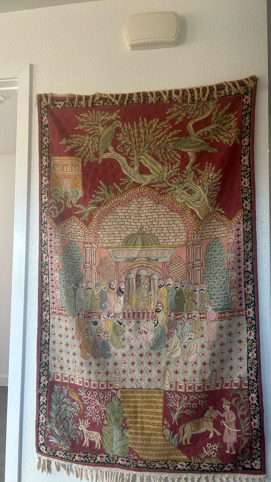 Beautiful pictorial tapestry/rug 3x5 ft