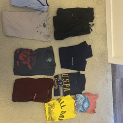 Men’s Shirts Short Sleeve And Jackets size L Or Xl