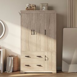 Wardrobe Closet with Drawers