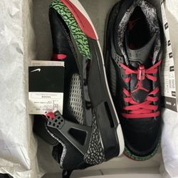 JORDAN SPIZIKE LOW BLACK/VARSITY RED NOIR/VARSITY ROUGE 