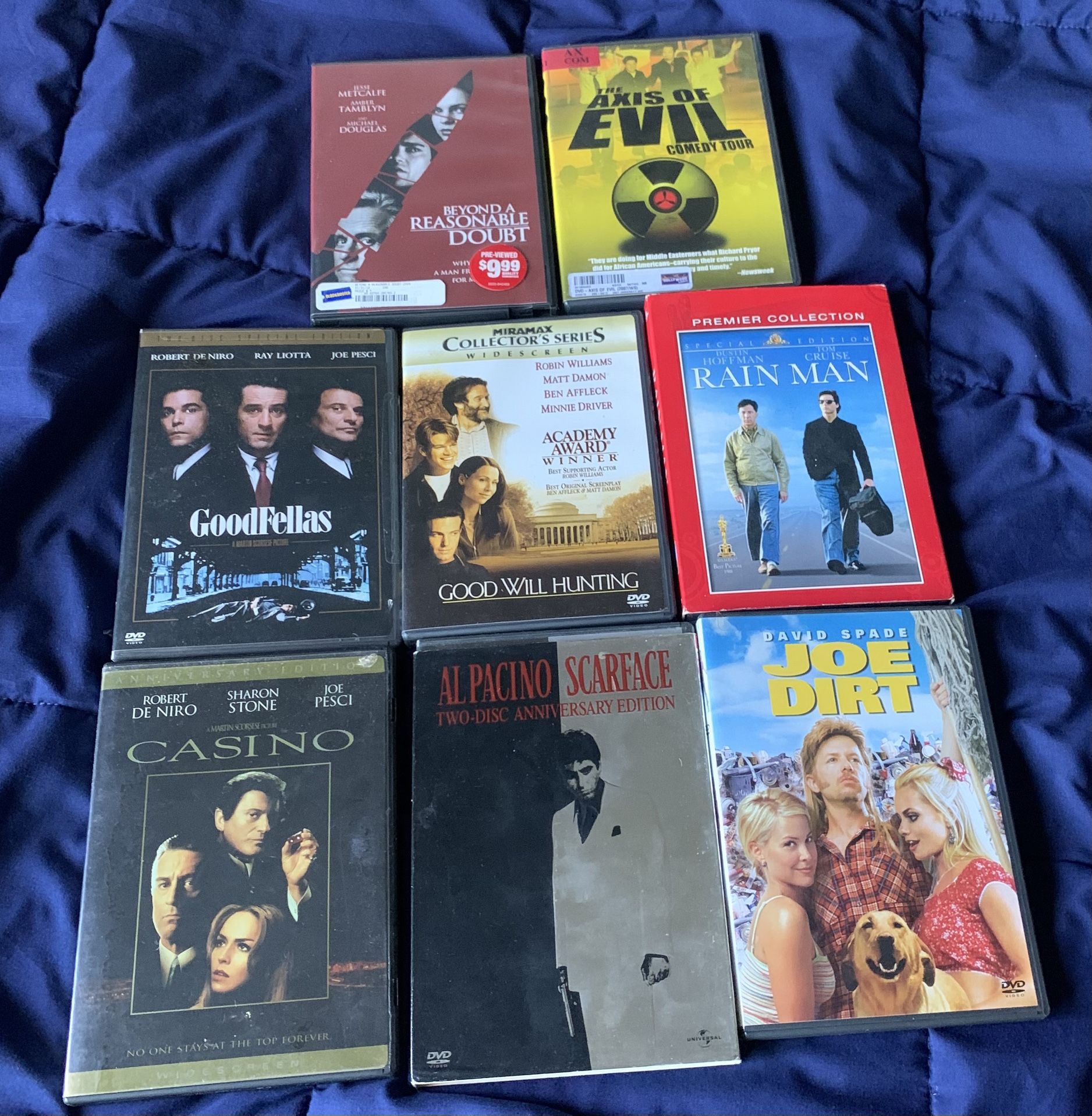 Mini Collection Of DVDs 8 Total