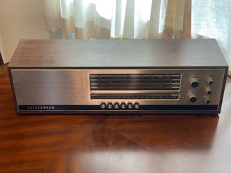 Vintage Telefunken Gavotte 5691 Table Radio AM FM SW Germany Wood Case TESTED