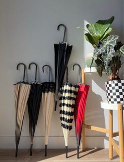 UV-Protection Sun Umbrellas - Set of 6