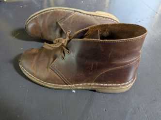 Original Clarks Desert Boots, Beeswax, 8.5 Mens