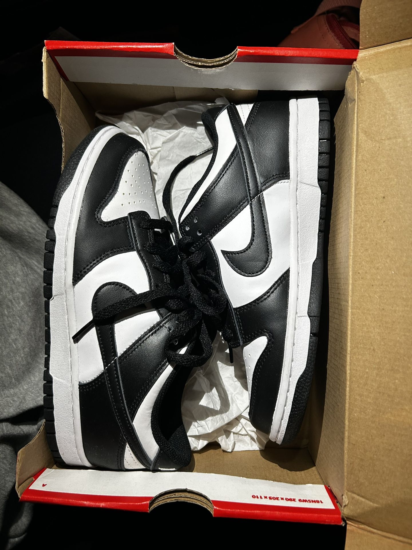 Nike Panda Dunks Size 6Y