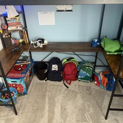 Bunk Bed With Desk