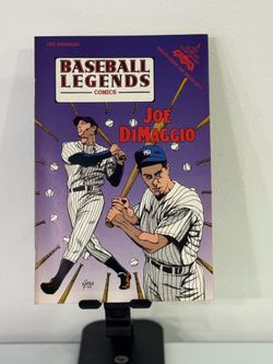 JOE DIMAGGIO BASEBALL LEGENDS COMIC BOOK (1992) RARE!