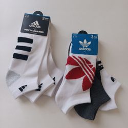 Adidas Men's 3 Pair Socks