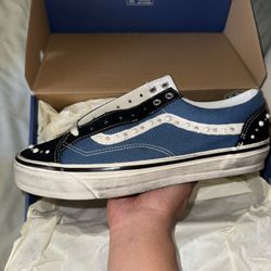 Vans LX Old Skool 36 Pearlized Black/ Navy Blue 