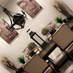 Dining Room Table / Possible With Decorations