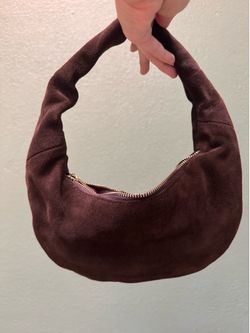 Brown Suede Bag