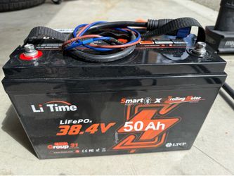 36V 50AH Lithium Smart Battery/Charger