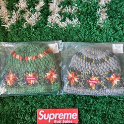 Supreme SS25 Crochet Beanie