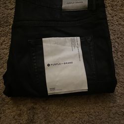 Black Purple Brand Jeans 