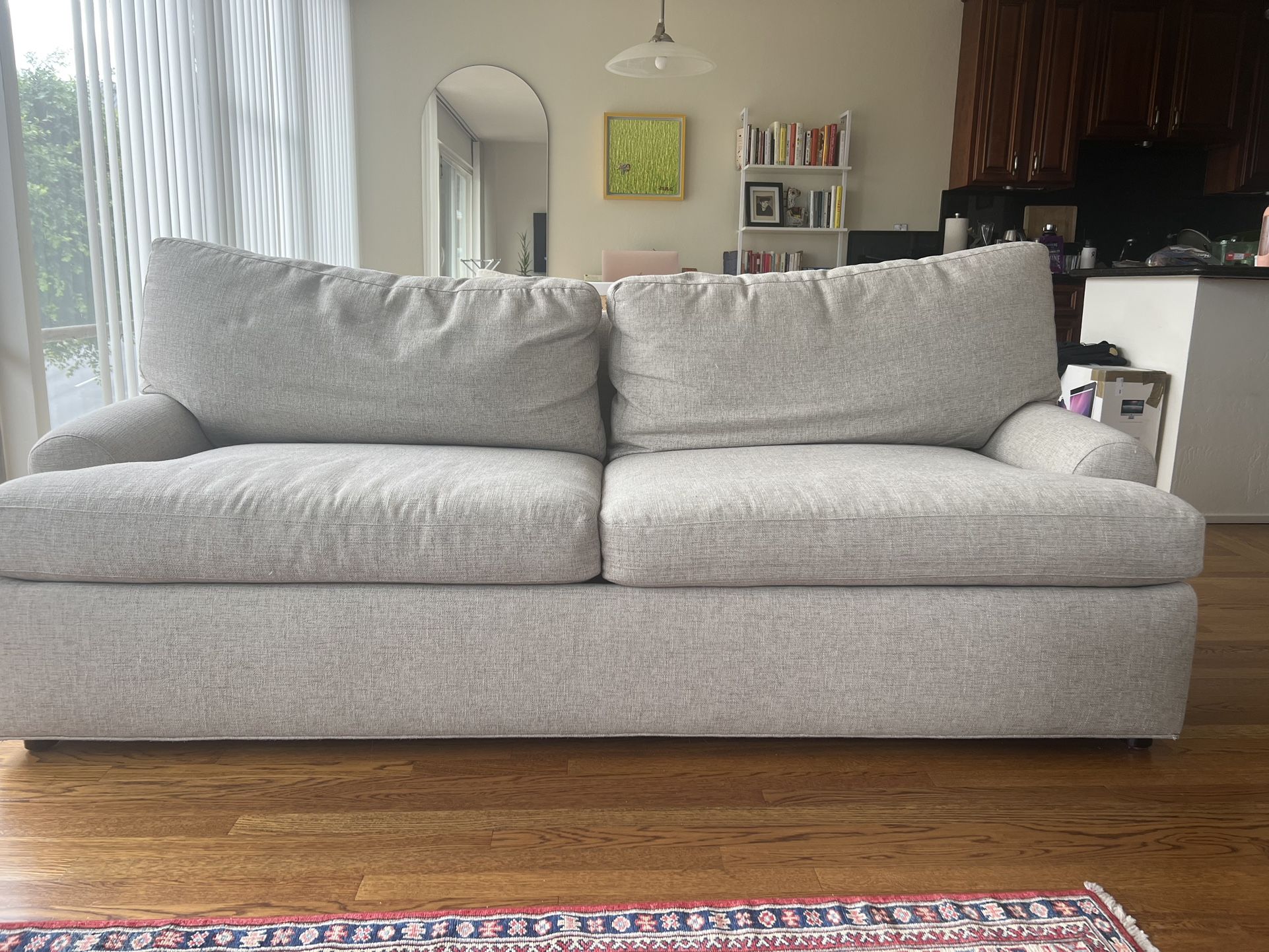 Crate and Barrel Couch With Sleeper Sofa bed