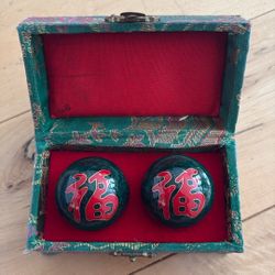 Antique Chinese Meditation Balls