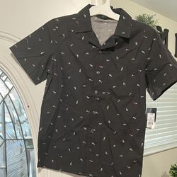 Boys Button Up Shirt 10/12 