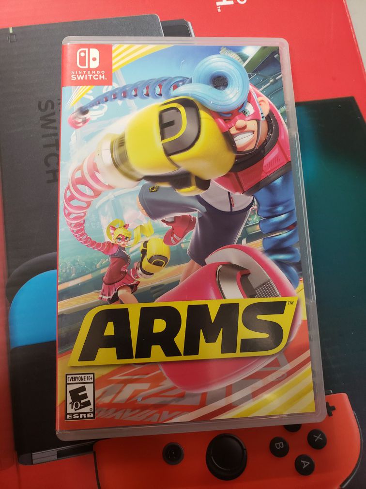 Nintendo switch game arms