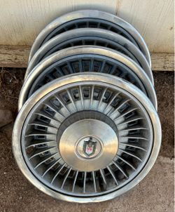 Vintage 1978–1980 Chevrolet Monte Carlo 14" Hubcaps / Wheel Covers (Set of 4)